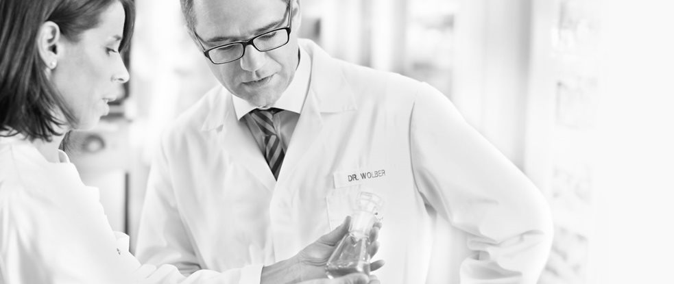 Scientist in laboratory