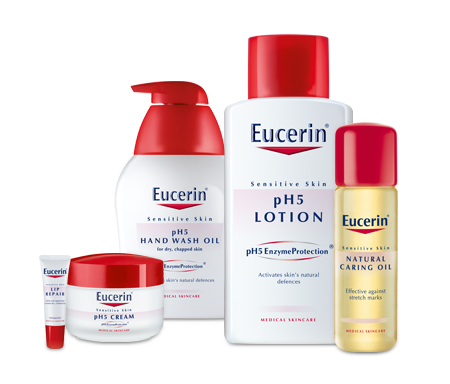 eucerin skin sensitive range