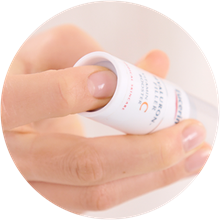 Press the Vitamin C anti-aging serum